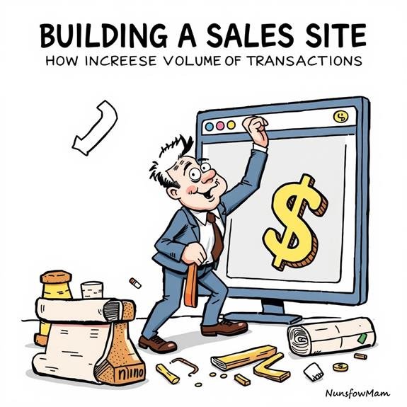 בניית אתר מכירות – כיצד לבנות אתר מכירות שמגדיל את נפח העסקאות